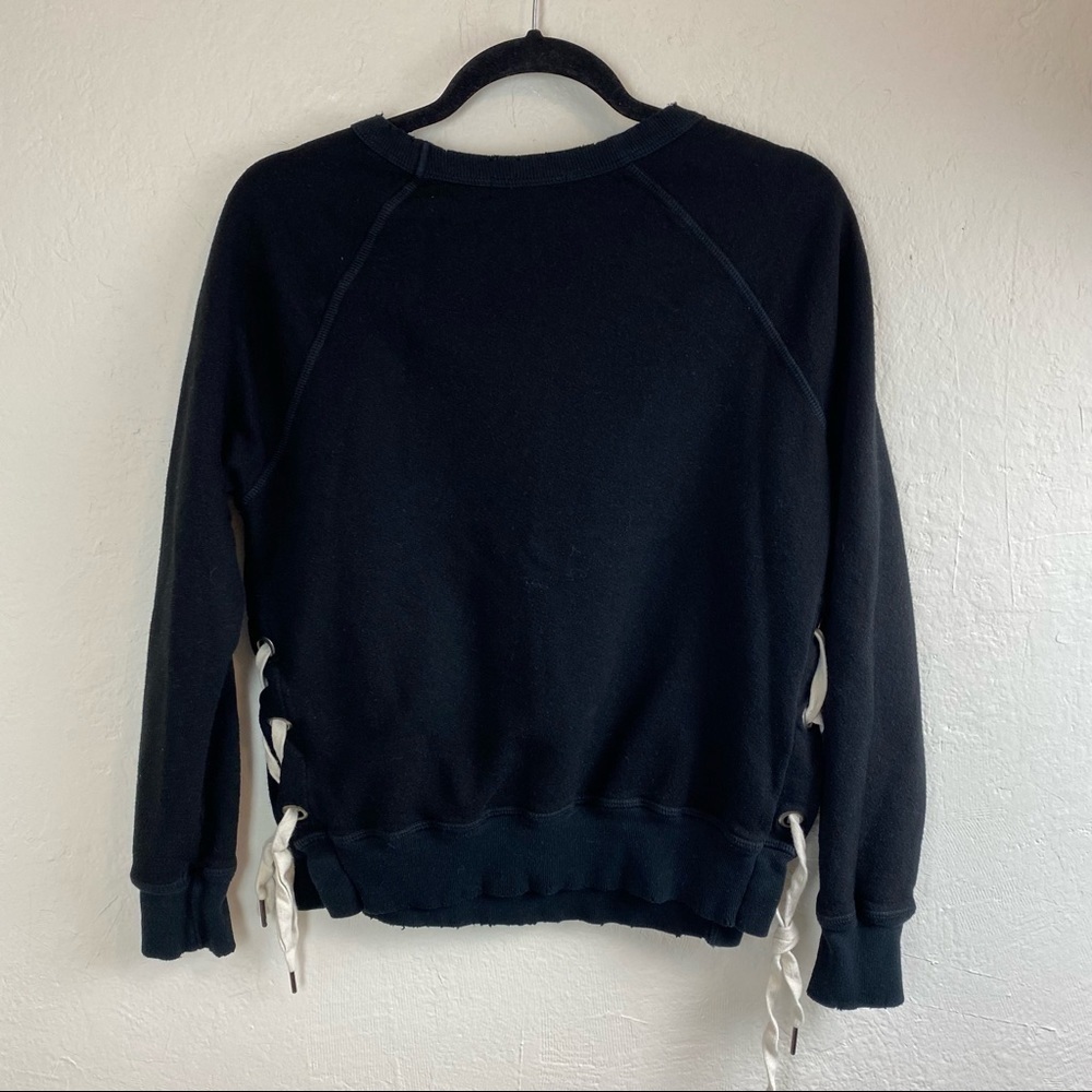 N:Philanthropy Lace up Felix Sweatshirt S - Picture 4 of 9